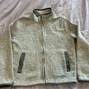 Old Navy Gray Zip-Up Hoodie Boys 6/7